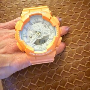 Casio G-Shock Vibrant Orange Timepiece